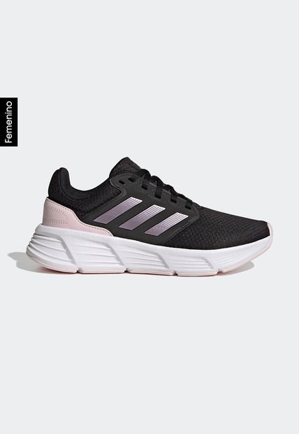 Tenis Running Negro-Rosa-Blanco adidas Performance Galaxy