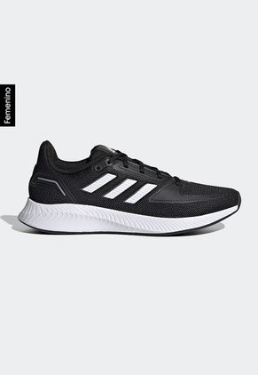 Tenis Running Negro-Blanco adidas Performance Run Falcon 2.0