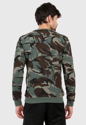 Buzo Verde-Café adidas Performance Essentials Camuflaje