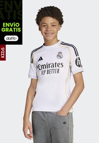 Camiseta Real Madrid adidas Performance Local 25/26 Blanco adidas Performance