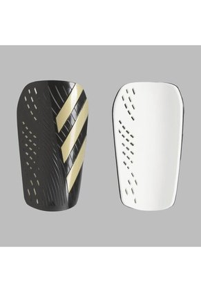 Canilleras Adidas Performance Hombre Tiro Club - Negro - Dorado - Fútbol | Protección En Cancha