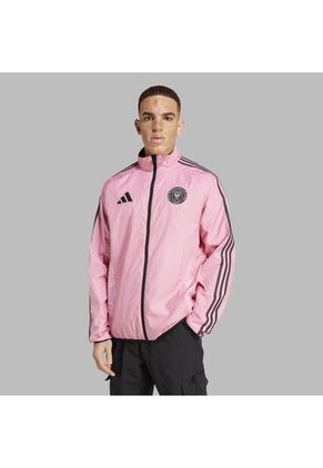Chaqueta Adidas Hombre Inter Miami Reversible - Rosa-Gris