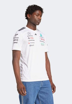 Camiseta adidas Performance Mercedes - AMG Petronas F1 Team Piloto Blanco