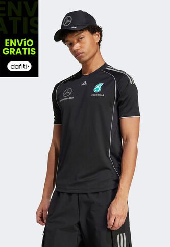 Camiseta adidas Performance Mecánico Mercedes - AMG Petronas F1 Team Negro adidas Performance