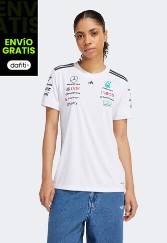 Camiseta adidas Performance Mercedes - AMG Petronas F1 Team Piloto Blanco adidas Performance