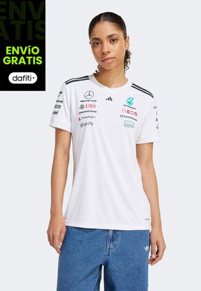 Camiseta adidas Performance Mercedes - AMG Petronas F1 Team Piloto Blanco