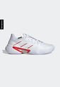 Tenis para Tennis Blanco-Rojo-Plateado adidas Performance Barricade de adidas Performance