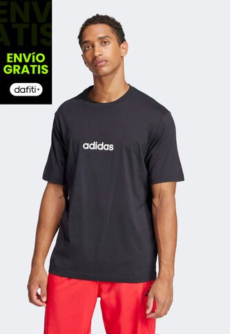 Camiseta Negro-Blanco adidas Sportswear M Lin Sj T adidas Performance