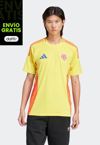 Camiseta Selección Colombia adidas Performance FCF Local 24 Amarillo adidas Performance