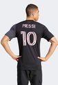 Camiseta Inter Miami CF adidas Performance Visitante Messi 25/26 Negro de adidas Performance
