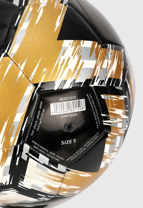 Balón De Fútbol Negro-Dorado-Blanco adidas Performance Messi Capitano Club