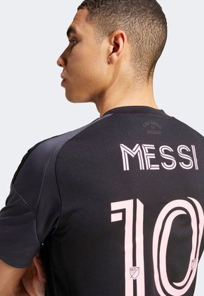 Camiseta Inter Miami CF adidas Performance Visitante Messi 25/26 Negro