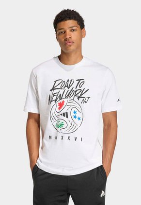 camiseta adidas Performance Blanco