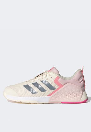 Tenis Training Beige-Rosa-Blanco adidas Performance Dropset 3