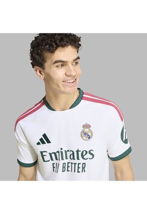 Camiseta Adidas Performance Hombre Real Madrid 26/27 - Blanco - Fútbol | Uso Casual Y Entrenamiento