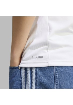 Camiseta Adidas Performance Hombre Real Madrid 26/27 - Blanco - Fútbol | Uso Casual Y Entrenamiento