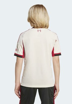 Camiseta Liverpool FC Visitante 25/26 adidas Performance Marfil