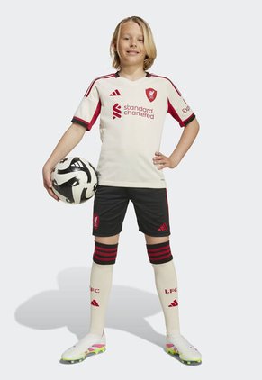 Camiseta Liverpool FC Visitante 25/26 adidas Performance Marfil