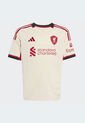 Camiseta Liverpool FC Visitante 25/26 adidas Performance Marfil de adidas Performance