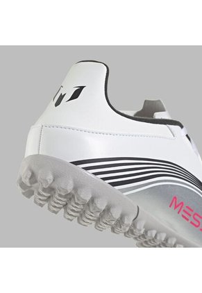 Torretin Adidas Hombre F50 Messi Club TF - Blanco/Plateado