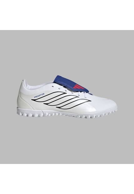 Torretin Adidas Hombre Predator Club Con Lengüeta Plegable TF - Blanco