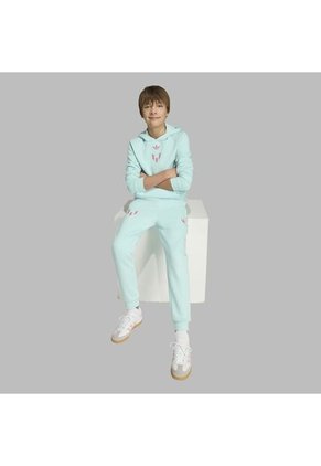 Buzo Adidas Niños Con Capucha Messi  - Turquesa