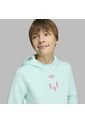 Buzo Adidas Niños Con Capucha Messi  - Turquesa de adidas Performance