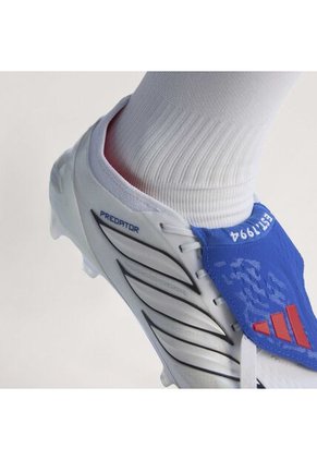 Guayos Adidas Hombre Predator Elite Con Lengüeta Plegable FG - Blanco