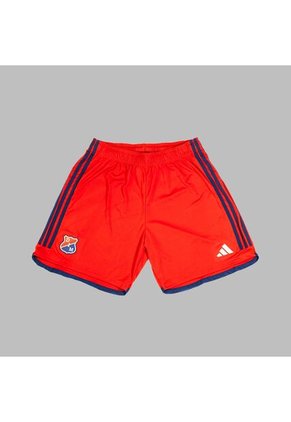 Pantaloneta Adidas Hombre Independiente Medellín DIM - Rojo