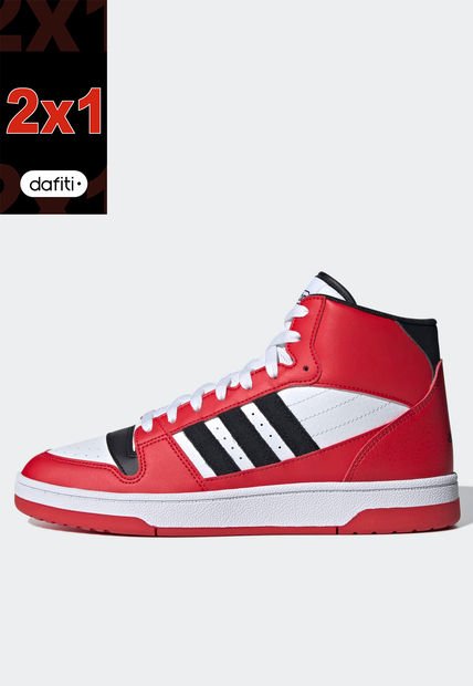 Tenis Lifestyle Rojo-Blanco-Negro adidas Sportswear Turnaround Mid
