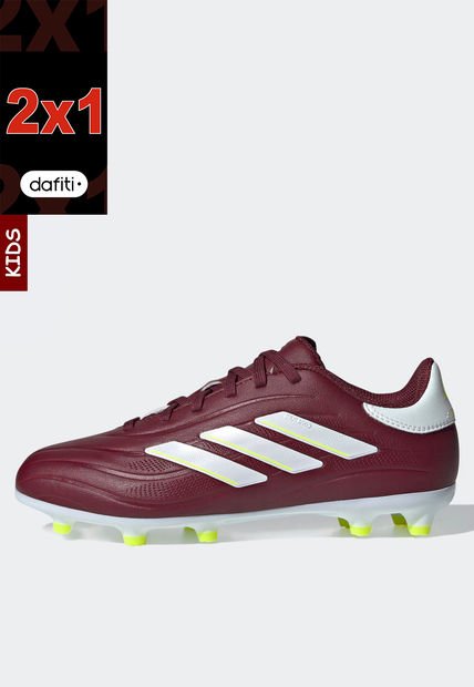 Guayo Vinotinto-Blanco-Amarillo Neón adidas Performance Copa Pure II League FG
