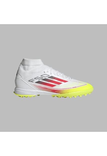 Torretin Adidas Mujer F50 League Mid TF-Blanco-Amarillo