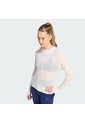 Polera Manga Larga Training Adultos Blanco de Adidas Sportswear