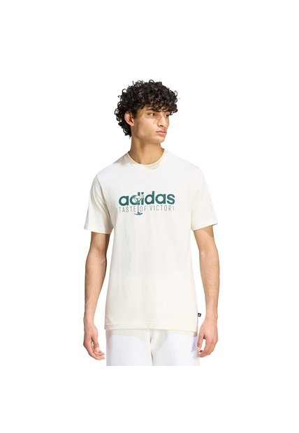 Camiseta Blanca Adidas Graphic Taste Of Victory Drink Hombre