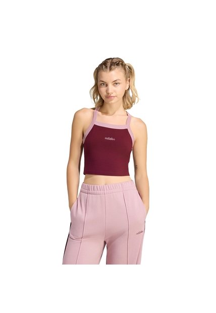 Esqueleto Entrenamiento Vinotinto Adidas Seasonal Essentials Colorpop Mujer
