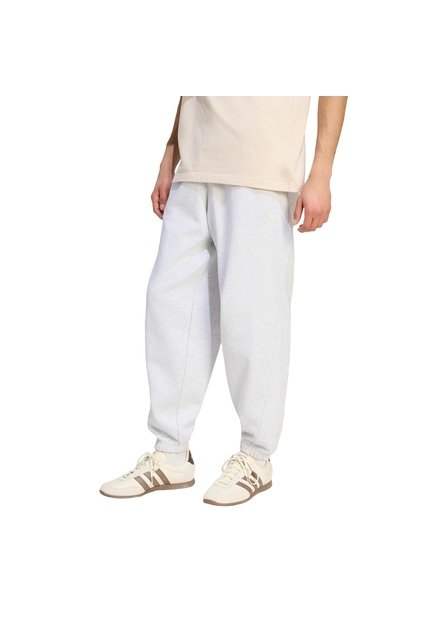 Pantalón Gris Adidas Clásico Kit Puños Hombre