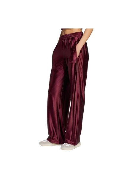 Pantalón Vinotinto Adidas Seasonal Essentials Satén Mujer