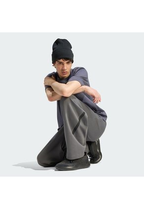 Pantalón Gris Adidas Z.N.E. Puño Abierto Hombre