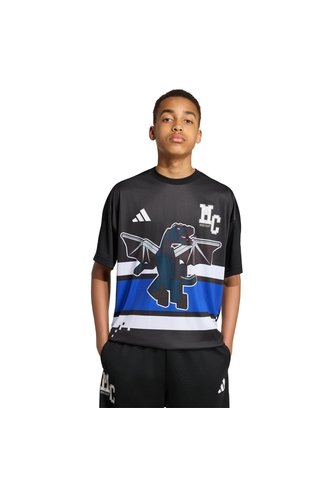 Polera Manga Corta Urbano Kids Negro Adidas Sportswear