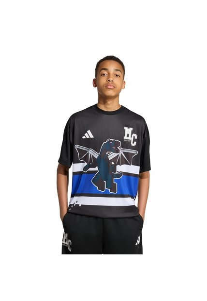 Polera Manga Corta Urbano Kids Negro