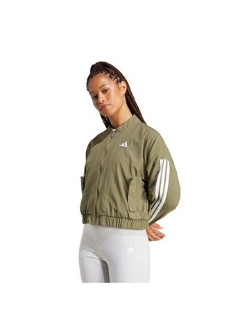 Chaqueta Rompevientos Verde Adidas Essentials  Mujer Adidas Sportswear
