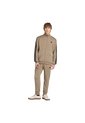 Conjunto Entrenamiento Beige Adidas 3 Franjas Hombre de Adidas Sportswear