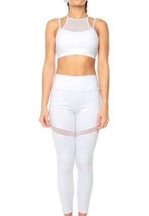 Conjunto Deportivo  Blanco-Verde ADRIANA ARANGO