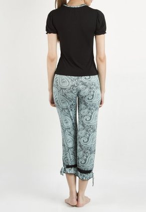 Pijama Adriana Arango Azul-Negro