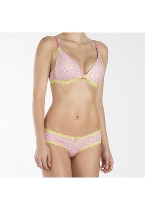 Set Brasier Tanga y Cachetero Adriana Guzmán Rosado-Verde