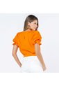 BLUSA ADRISSA CORTA PARA MUJER CON ABLUSADO de Adrissa