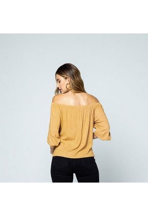 BLUSA ESCOTE BANDEJA PARA MUJER CON ELÁSTICO