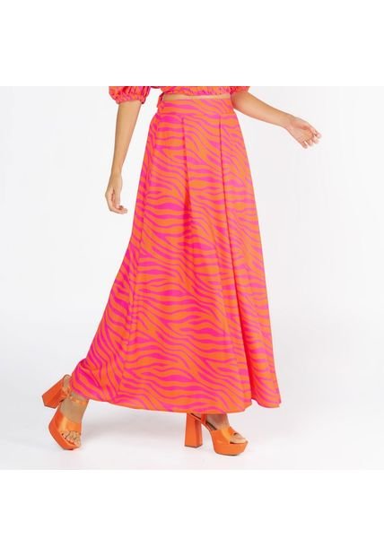 MAXI PANTALÓN PARA MUJER ESTAMPADO ZEBRA ADRISSA