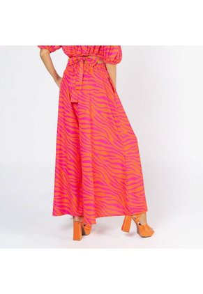 MAXI PANTALÓN PARA MUJER ESTAMPADO ZEBRA ADRISSA