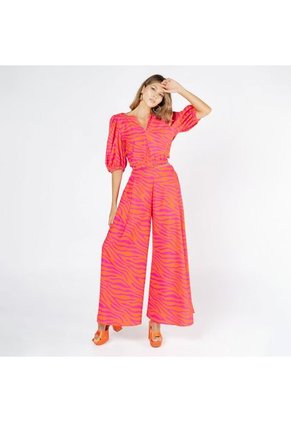 MAXI PANTALÓN PARA MUJER ESTAMPADO ZEBRA ADRISSA